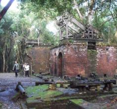 Sugar Mill in middle of jungle created by the British