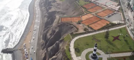 The lighthouse at Miraflores