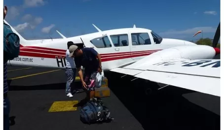 Galapagos flight
