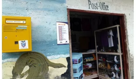 Post office in Galapagos