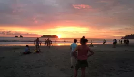 Sunset at Quepos