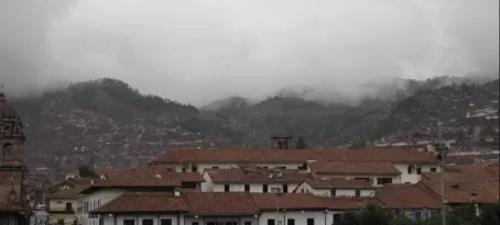 Clouds above Cusco