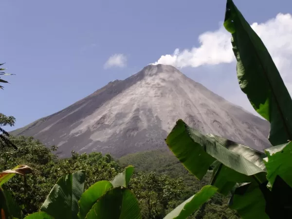 Arenal Volcano on a clear day, Costa Rica
