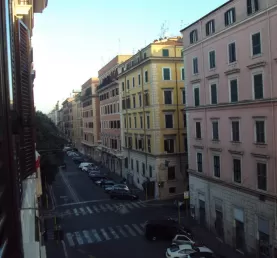 Typical Street in Rome, Italy