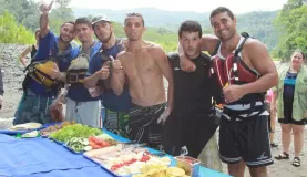 the amazing rafting guides