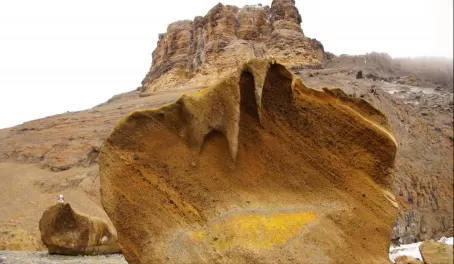 A unique sand formation