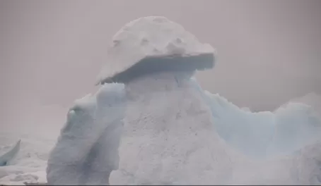 Awe-inspiring ice formations