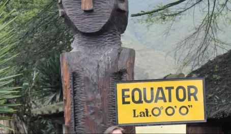 Arrival at the equator