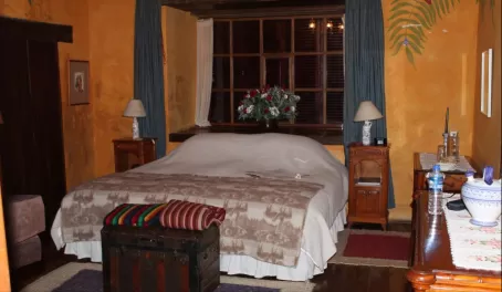 Comfortable rooms at Hacienda San Agustin de Callo