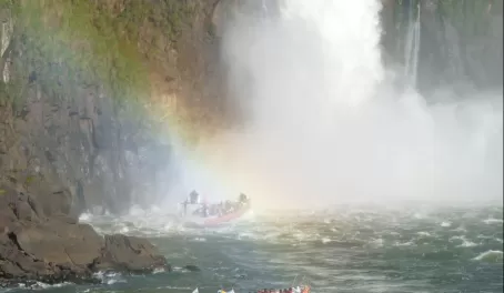 Rainbow over Iguazu