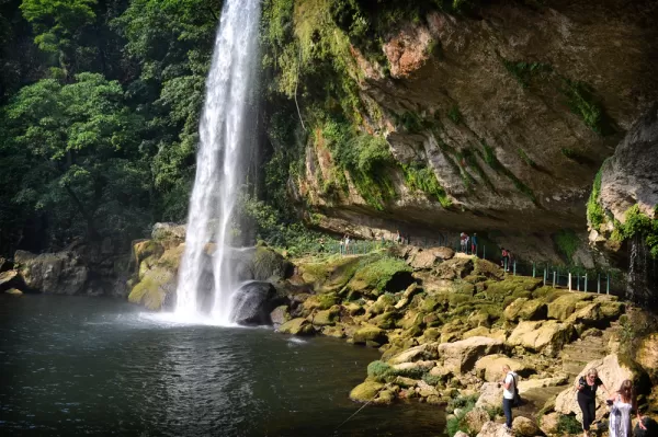 Waterfall in Chiapas
