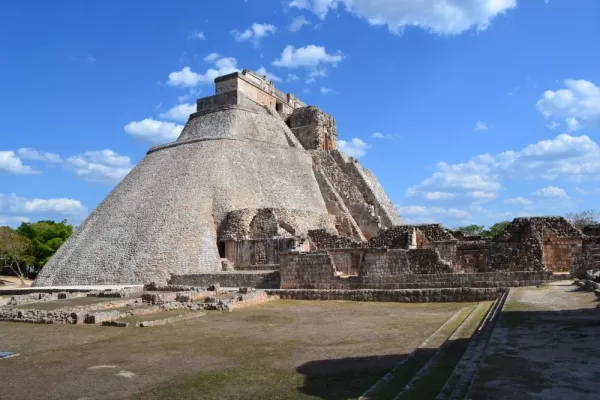 Uxmal Maya ruins in Mexico