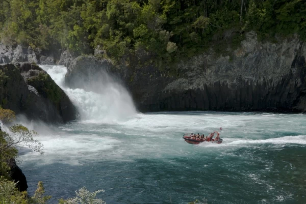 Waterfall on the Petrohue River, Chile