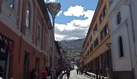 Exploring Quito on our way to the Galapagos!