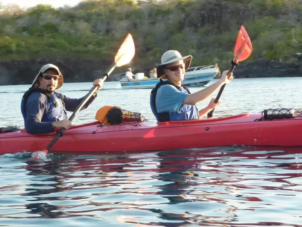 Kayaking in the Galapagos