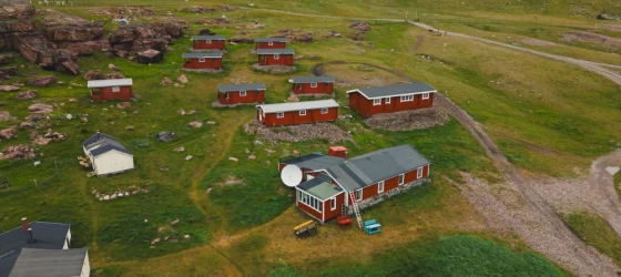Igaliku red cabins