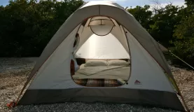 Upgraded camping facilities