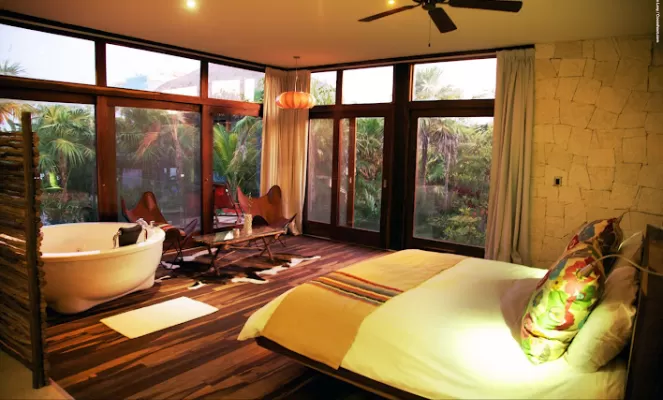 20 exclusive suites capture the spirit of Tulum