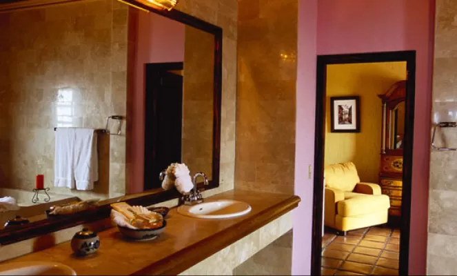 Rooms are equipped with private ensuite bath facilities