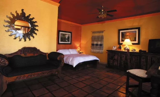 Spacious rooms offer discerning travelers the finest in accommodation