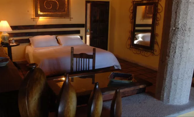 Luxurious guest rooms with distinct historical and cultural ambiance