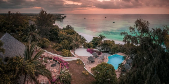 Pool side panorama