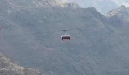 Copper Canyon cable car