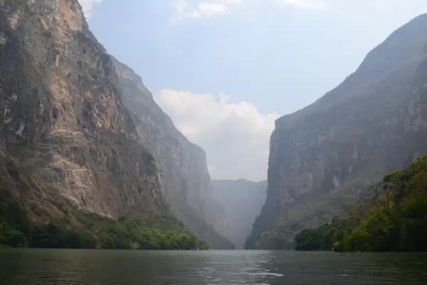 A view of the amazing Sumidero Canyon.