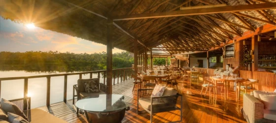 Sacha Lodge La Balsa Restaurant