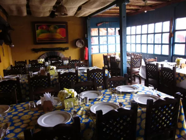 Dining room at El Porvenir