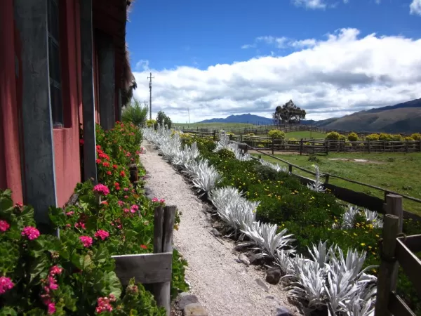 The grounds at Hacienda El Porvenir