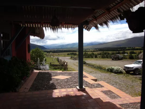 View from Hacienda El Porvenir