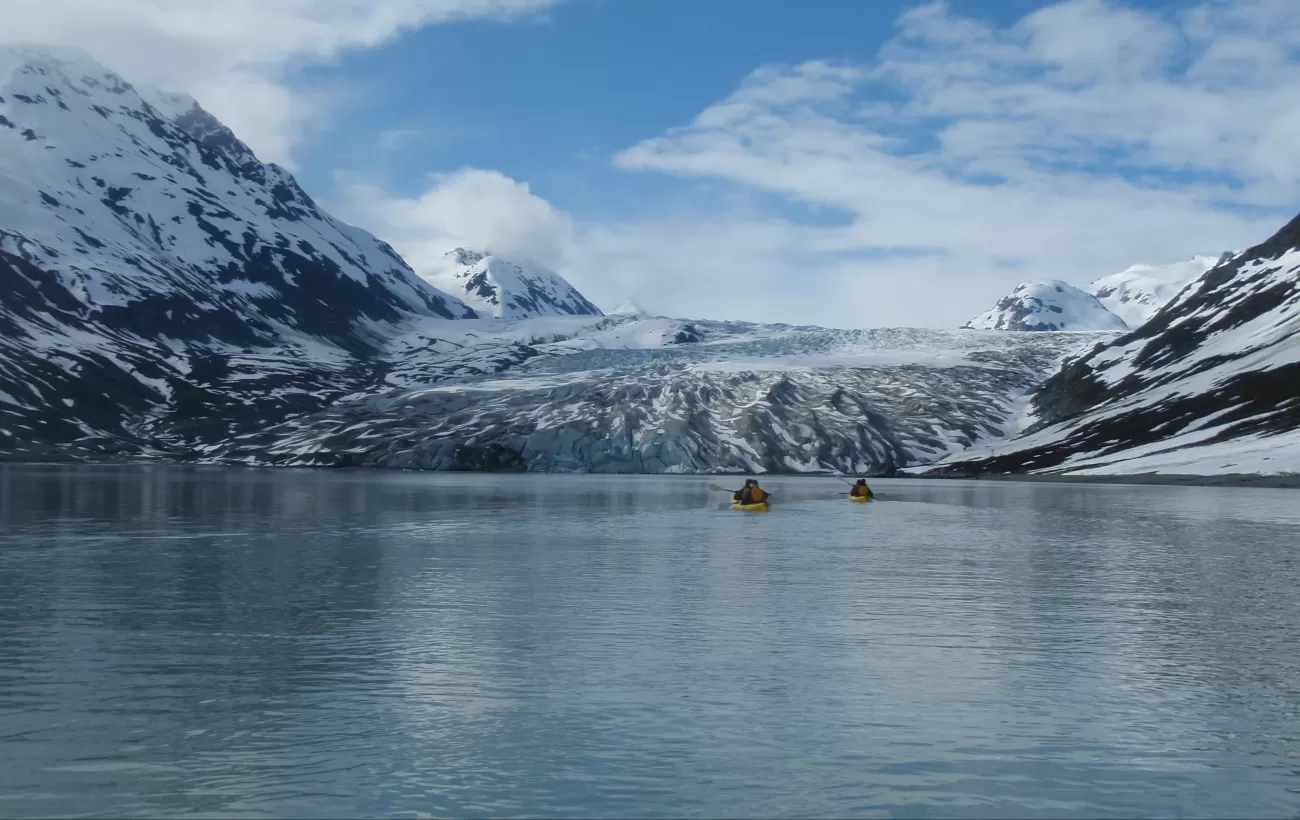 Explore the quiet waters of Alaska