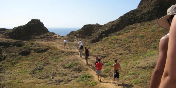Hiking at Punta Pitt, San Cristobal