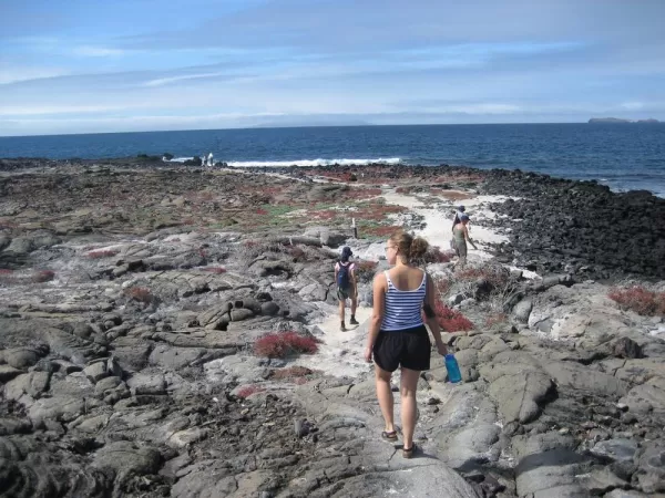 Day Hike during a Galapagos cruise