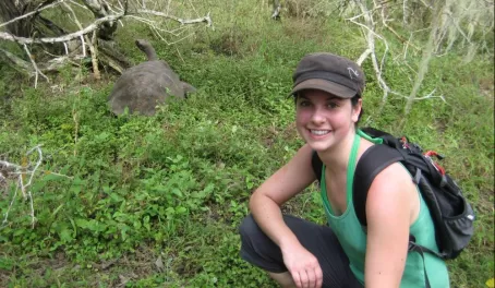 Hiking in search of giant tortoises at La Galapaguera on San Cristobal