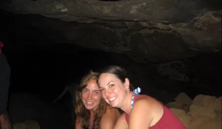 Lava tube caves near Punta Cormorant, Floreana