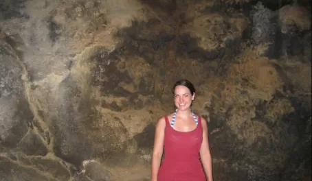 Lava tube caves near Punta Cormorant, Floreana