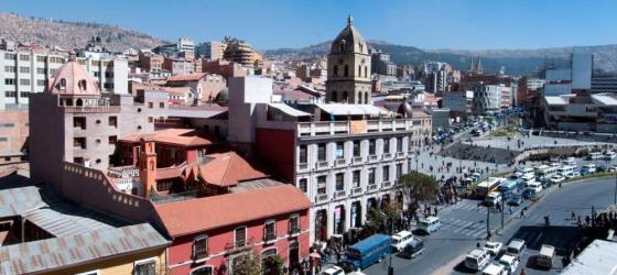 Enjoy the city and mountain views from the private balconies