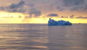 Lone iceberg in Drake Passage