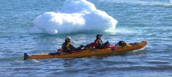 Sea kayaking excursion in Antarctica