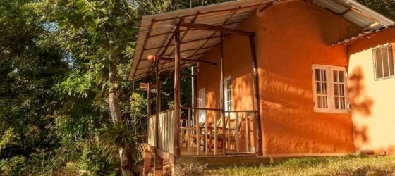 Outside Deluxe Lodge