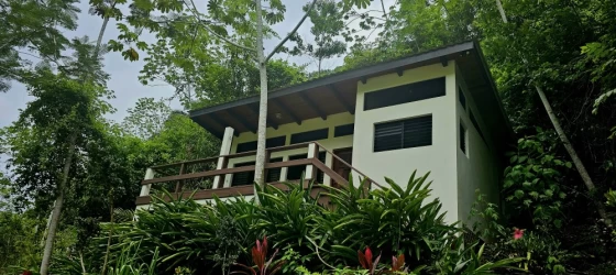 Exterior view of Riverfront Deluxe Cabins