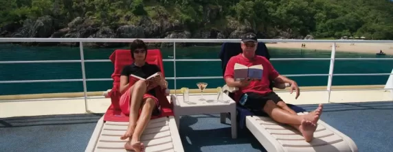 Relax and enjoy the views from the SunDeck