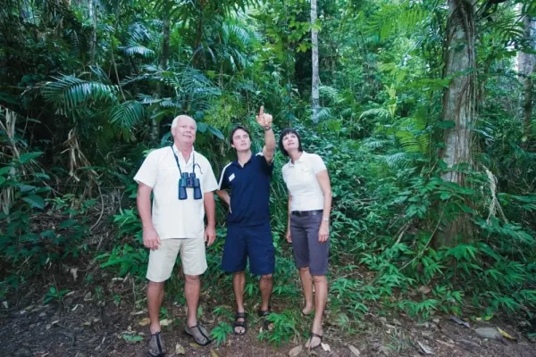 Discover Dunk Island on a guided rainforest walk