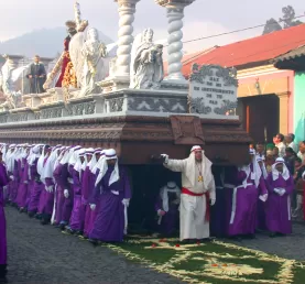 Easter Processions in Antigua