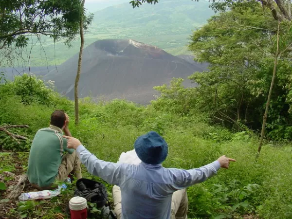 View of Cerro Negro, Nicaragua