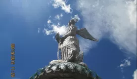Virgen de El Pancecillo, Quito. Perhap my silver lining..