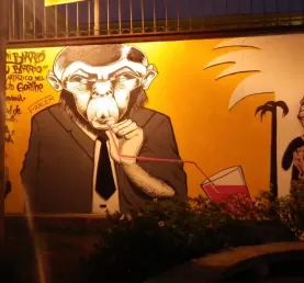 Street Art in the center of San Jose