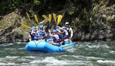 White Water Rafting on the Pacuare River in Costa Rica
